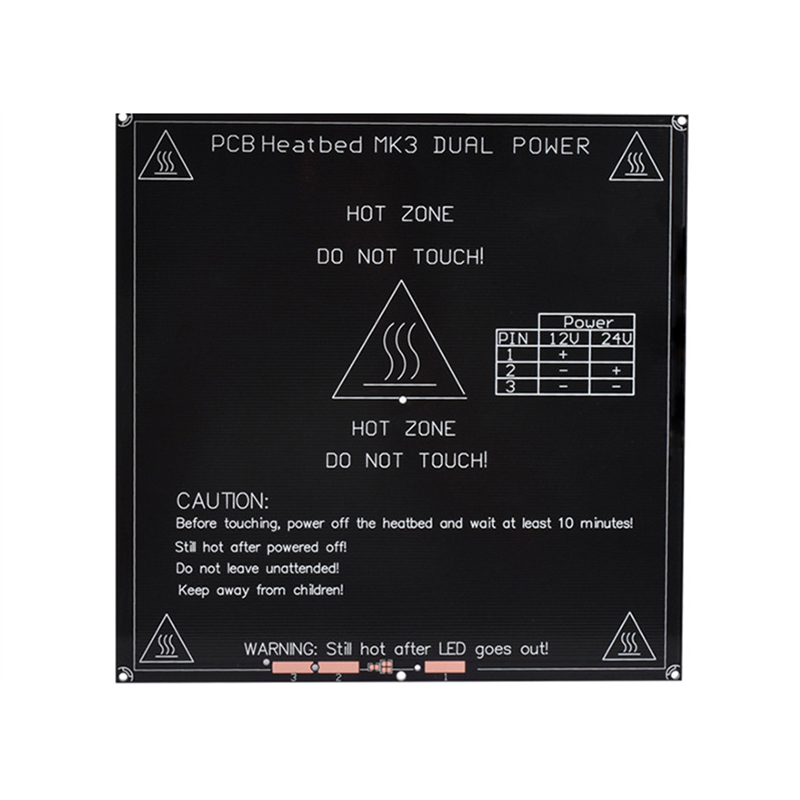 MK3 aluminum substrate hot bed 214*214*3.0MM